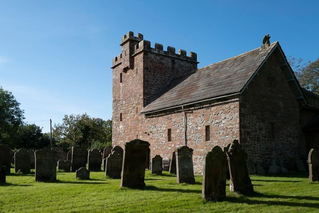 Church House Barn Lake District & Solway Coast With Solway Firth Views Силот Екстериор снимка